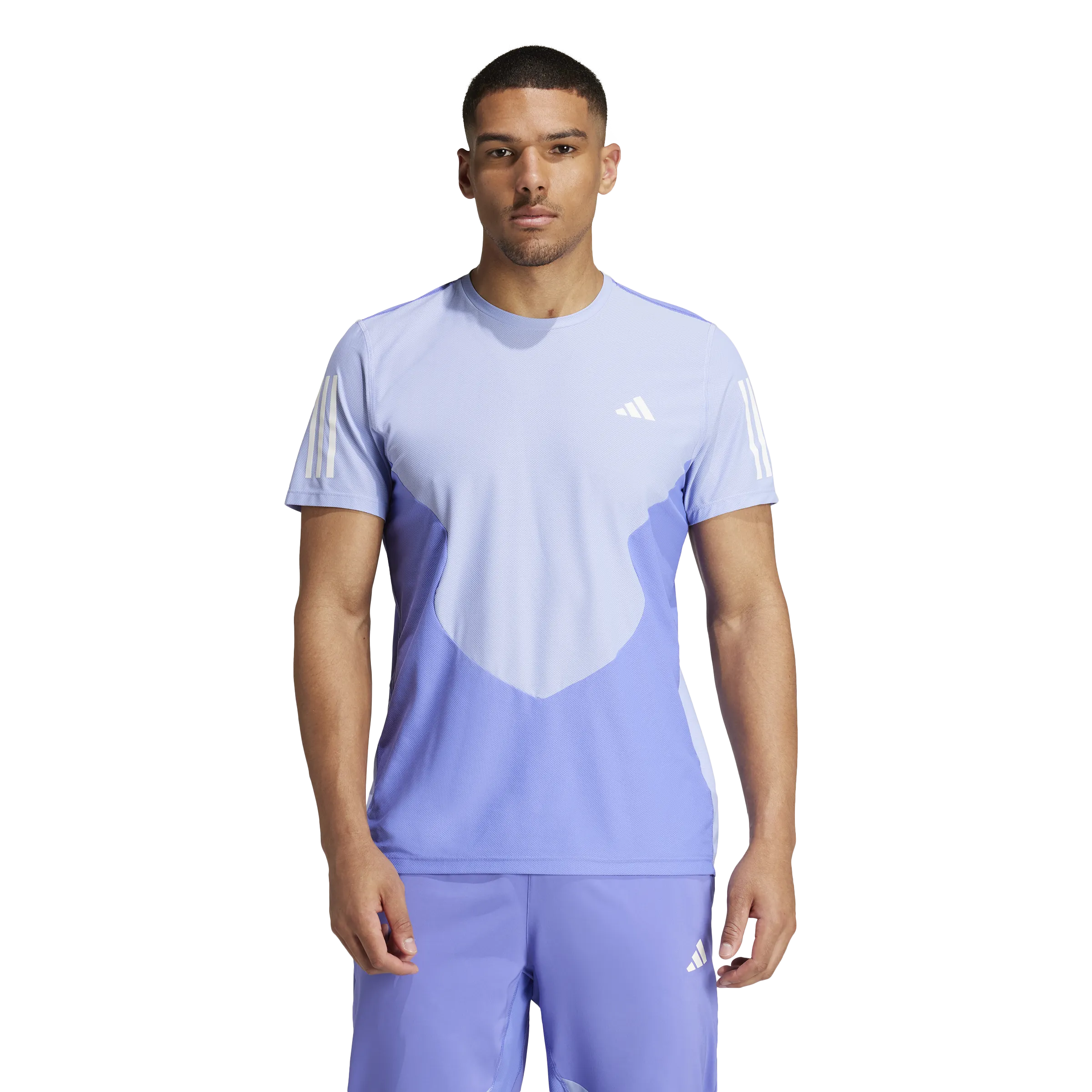 adidas Own The Run Colourblock Mens Tee