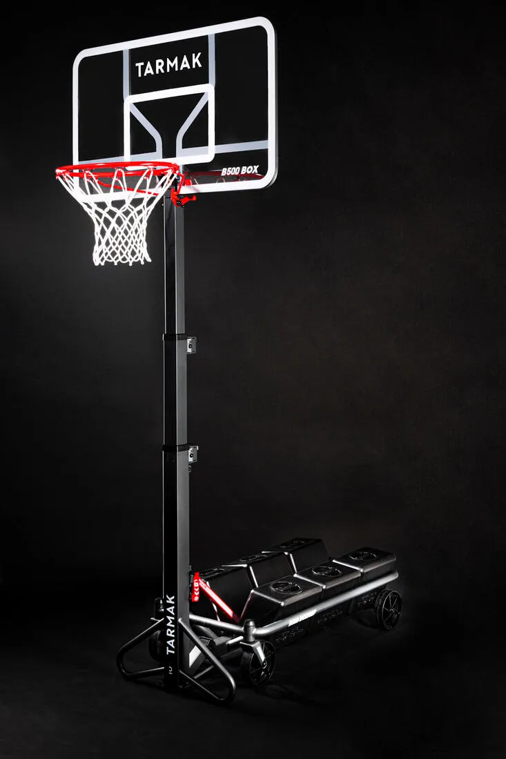 Adjustable Basketball Hoop By Tarmak - Adjustable From 2.4m To 3.05m