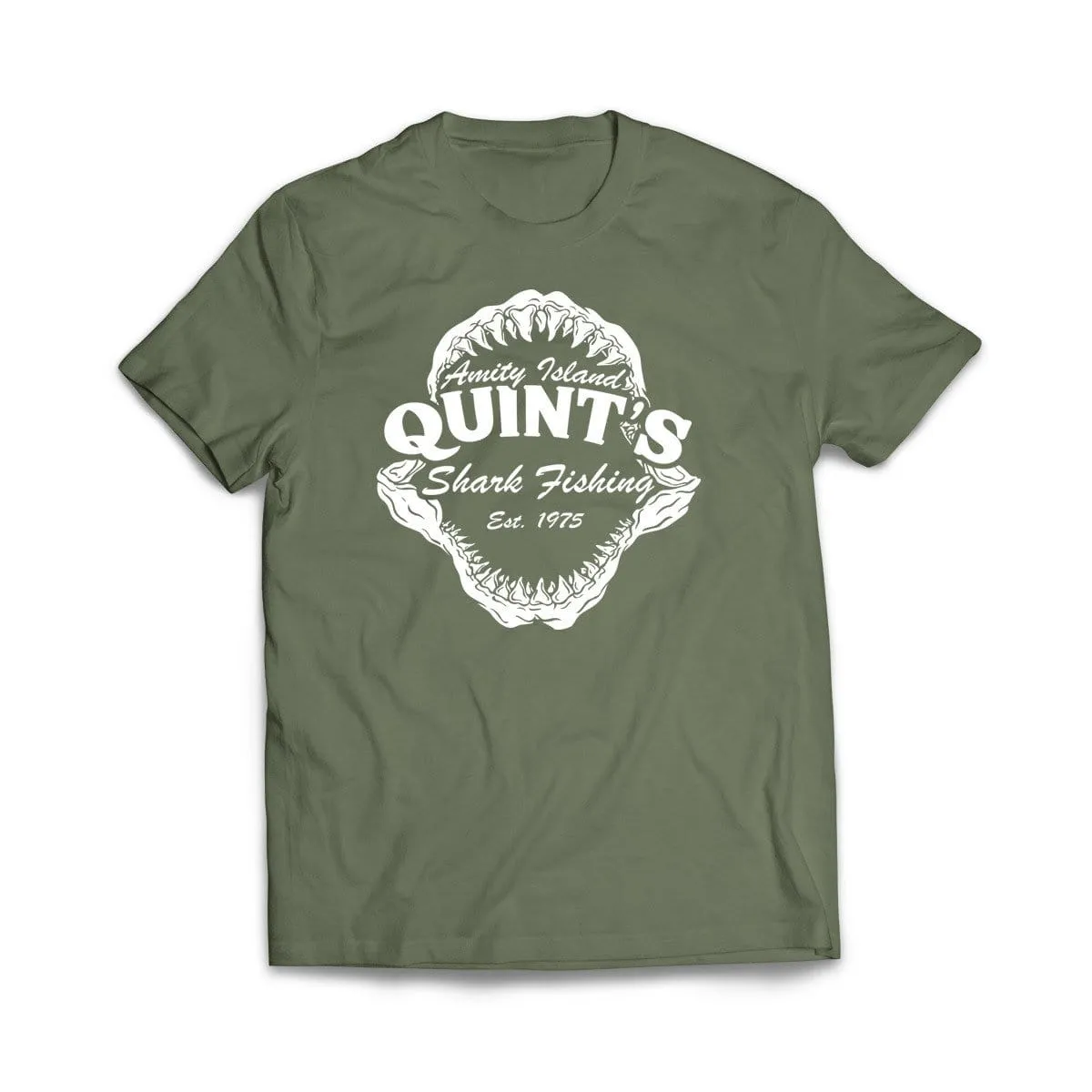 Amity Island - Quint's Shark Fishing - Jaws T-Shirt