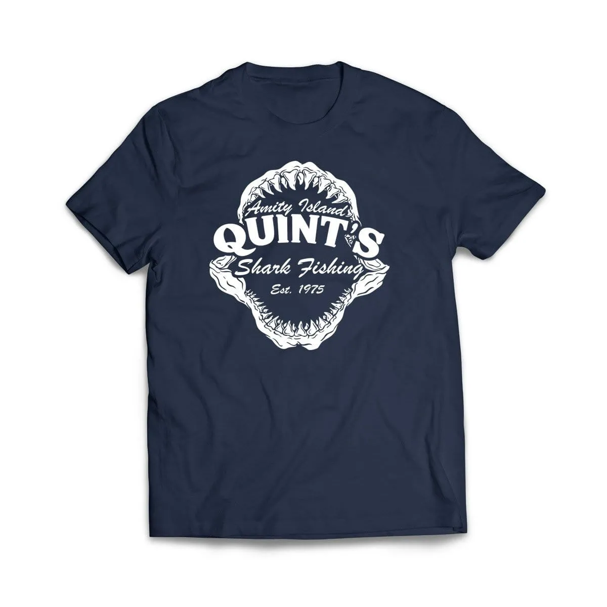 Amity Island - Quint's Shark Fishing - Jaws T-Shirt