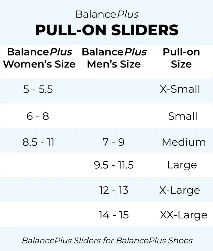 BalancePlus Pull-On Sliders For Left-Handed Curlers