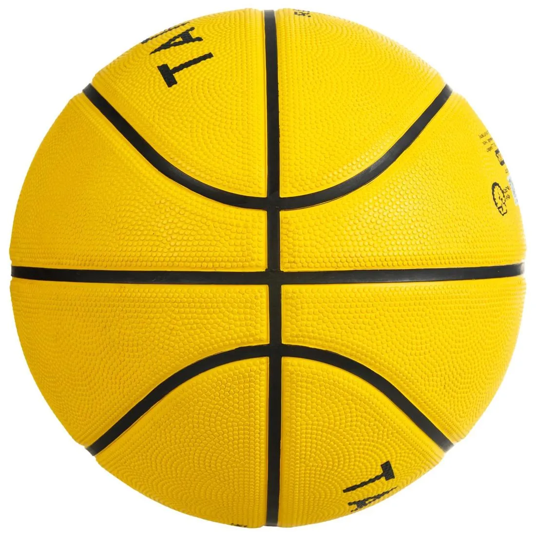 Beginners' Size 5 (Up to 10 Years Old) Basketball R100 - Yellow