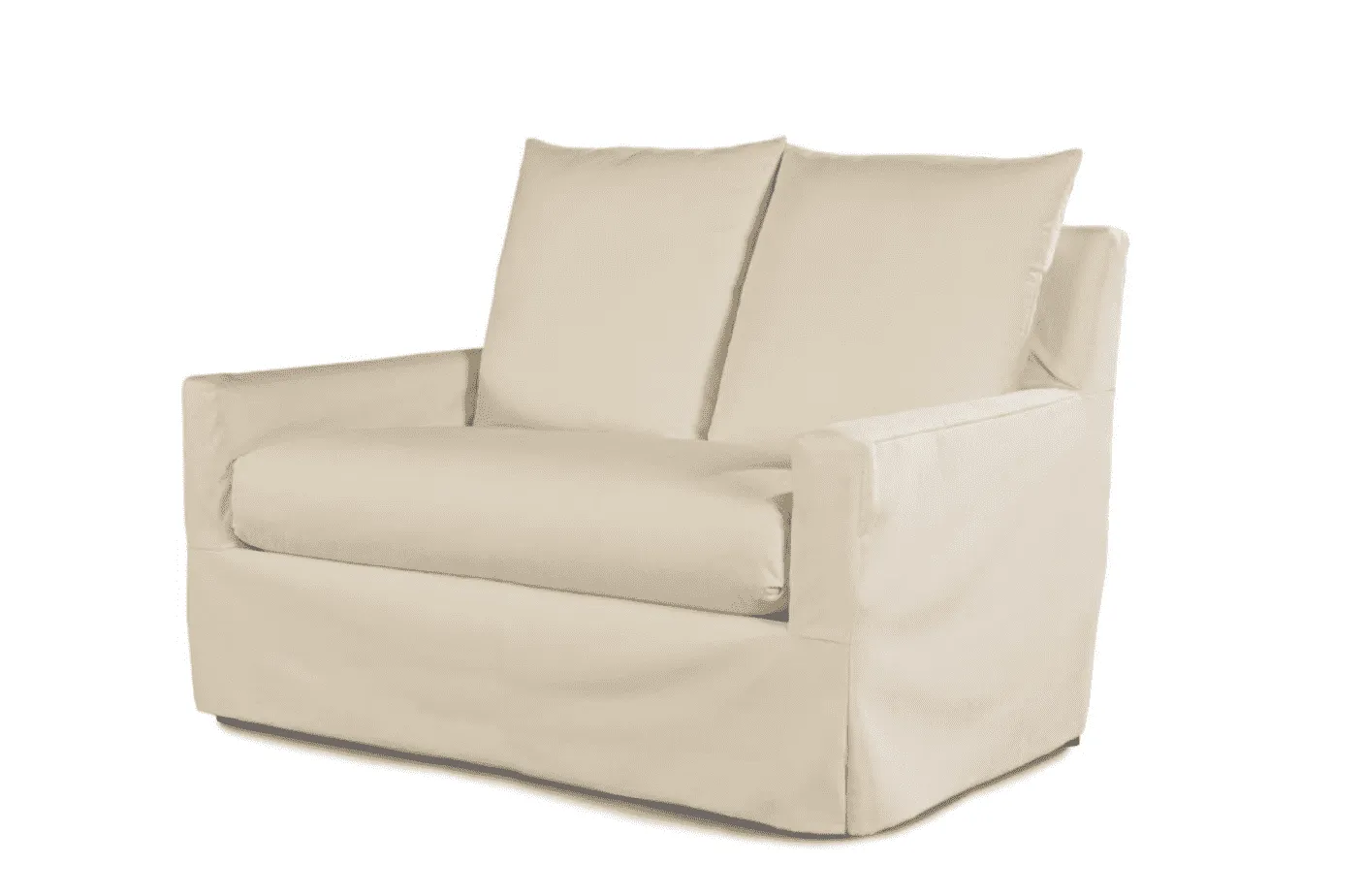 Captiva Outdoor Slipcovered Love Seat