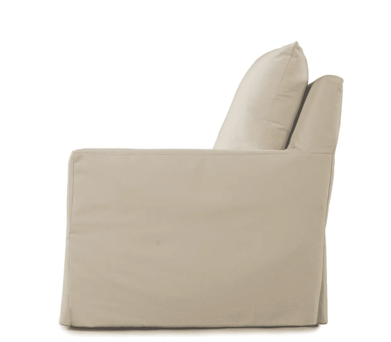 Captiva Outdoor Slipcovered Swivel Lounge Chair