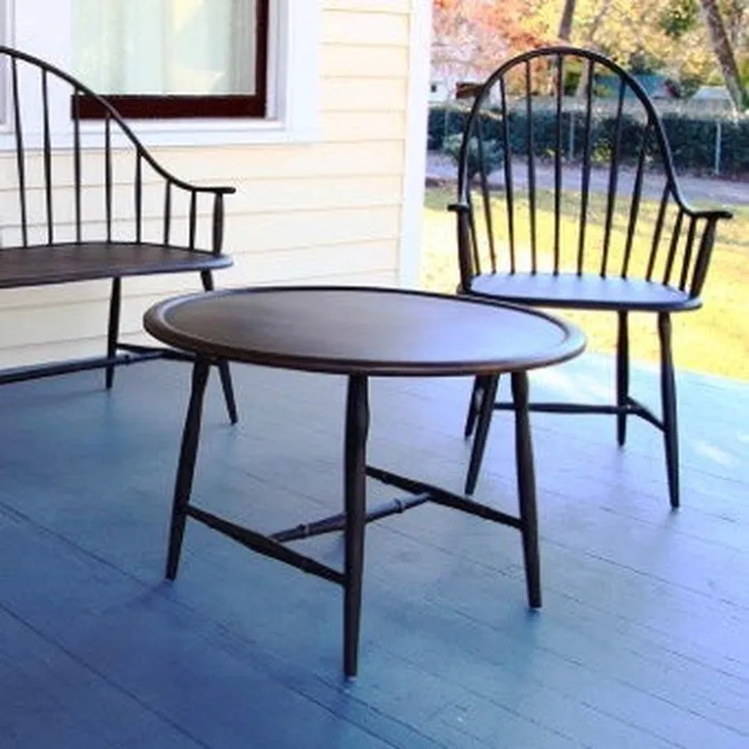 Cast Aluminum Outdoor Cocktail Table