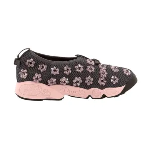 Christian Dior Shoes, Technical Fabric Embellished Fusion Slip On Sneakers (size 35)
