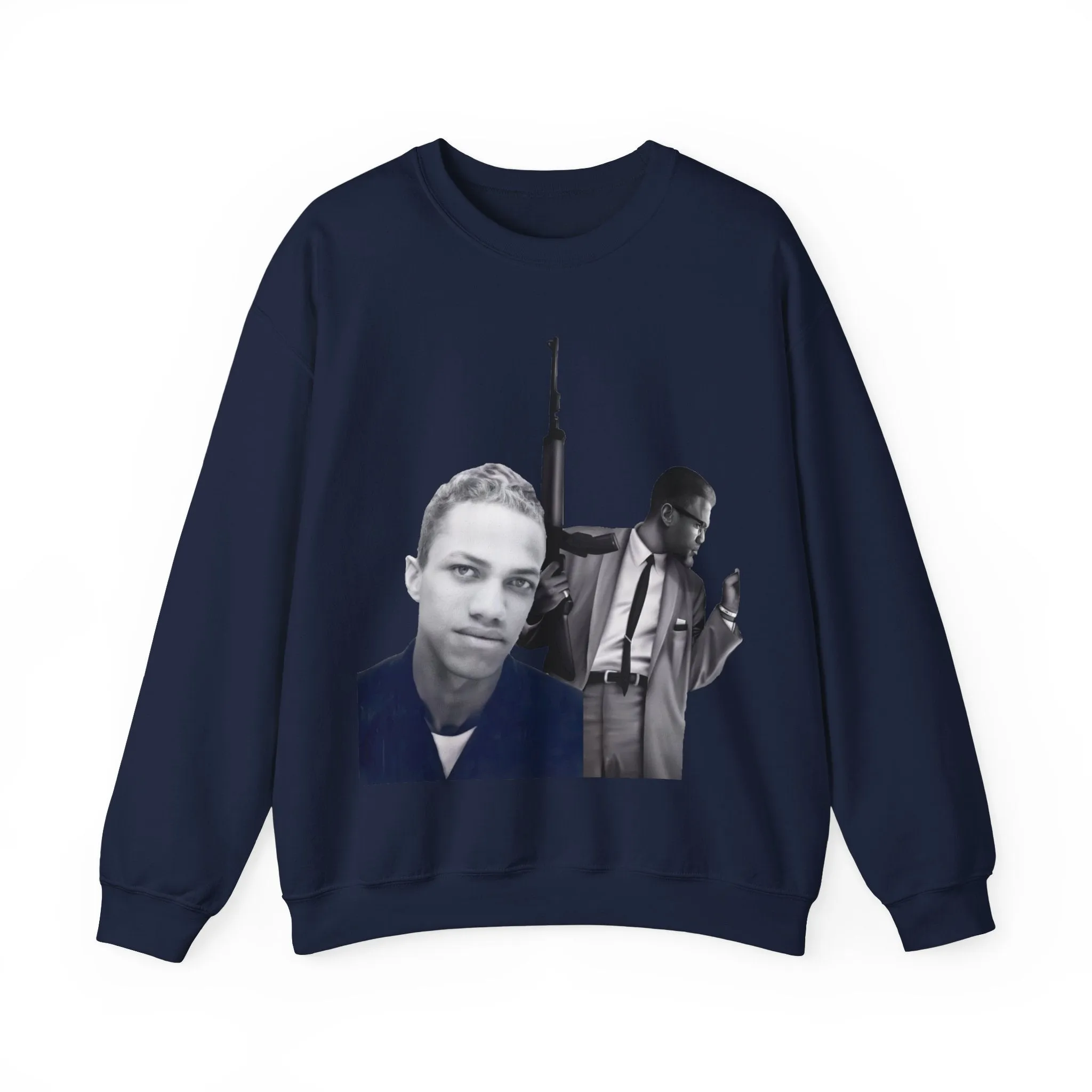 Detroit Red vs Malcolm X: Unisex Crewneck Sweatshirt