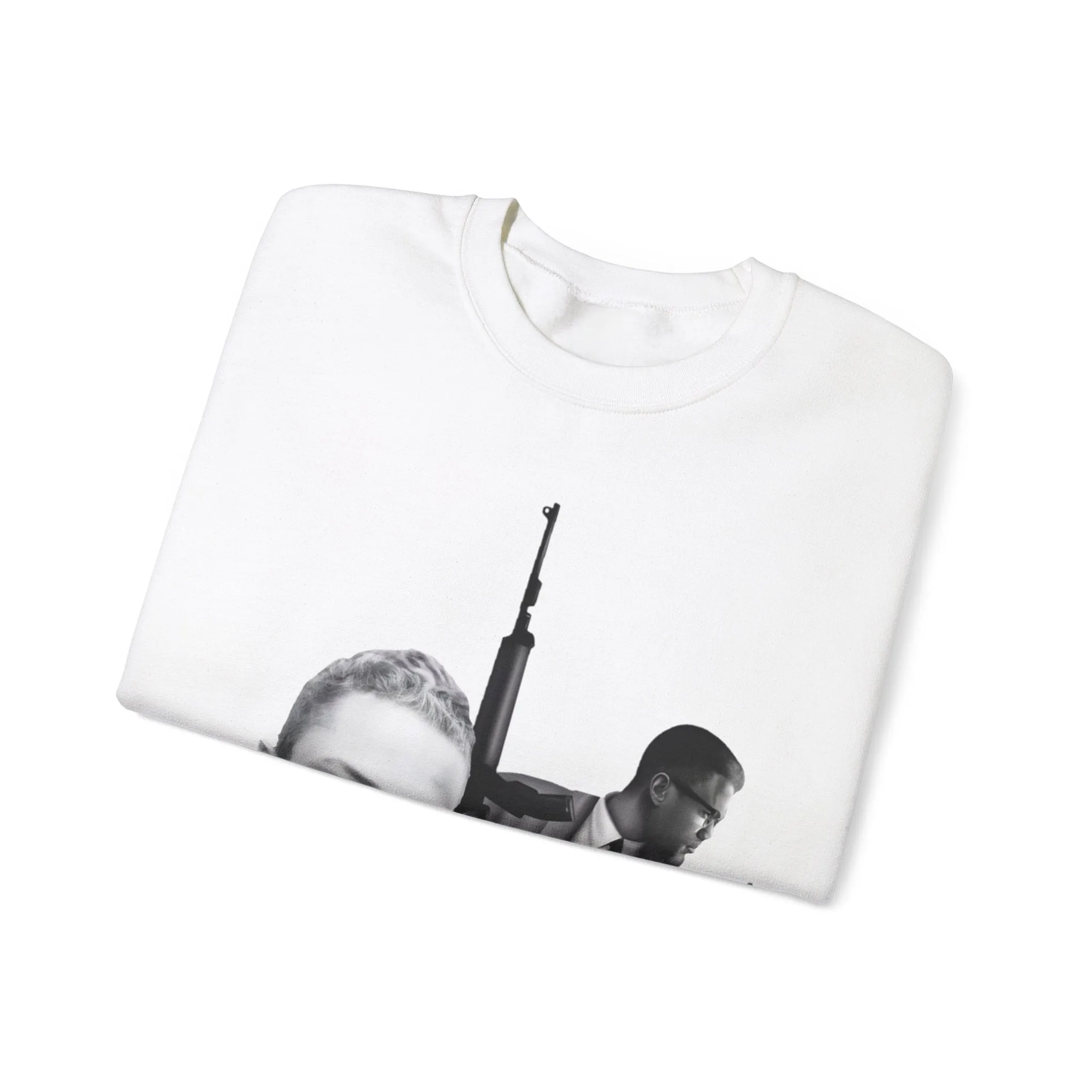 Detroit Red vs Malcolm X: Unisex Crewneck Sweatshirt
