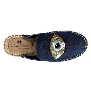 EVIL EYE JEANS MULES