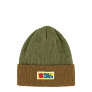 Fjallraven Vardag Classic Beanie Buckwheat Brown / Laurel Green