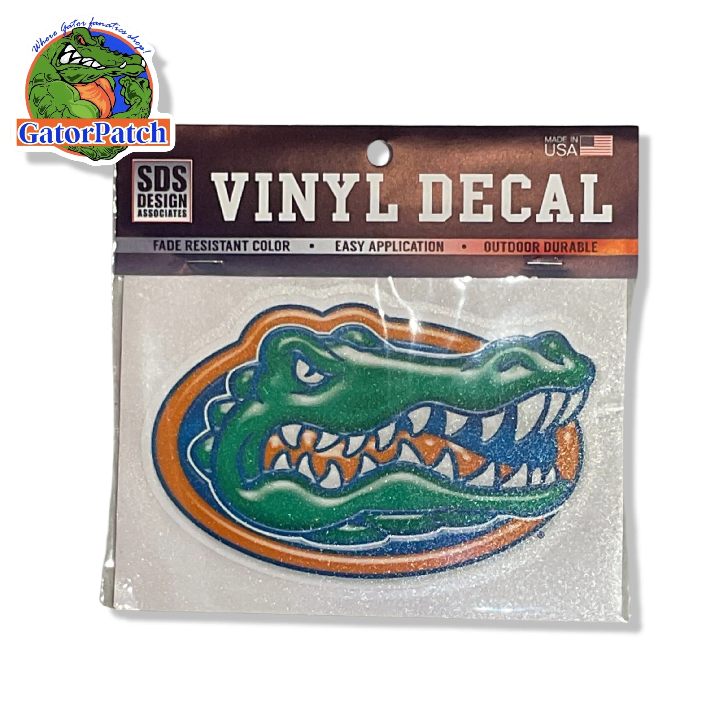 Florida Gators Gellies Gator Head Decal