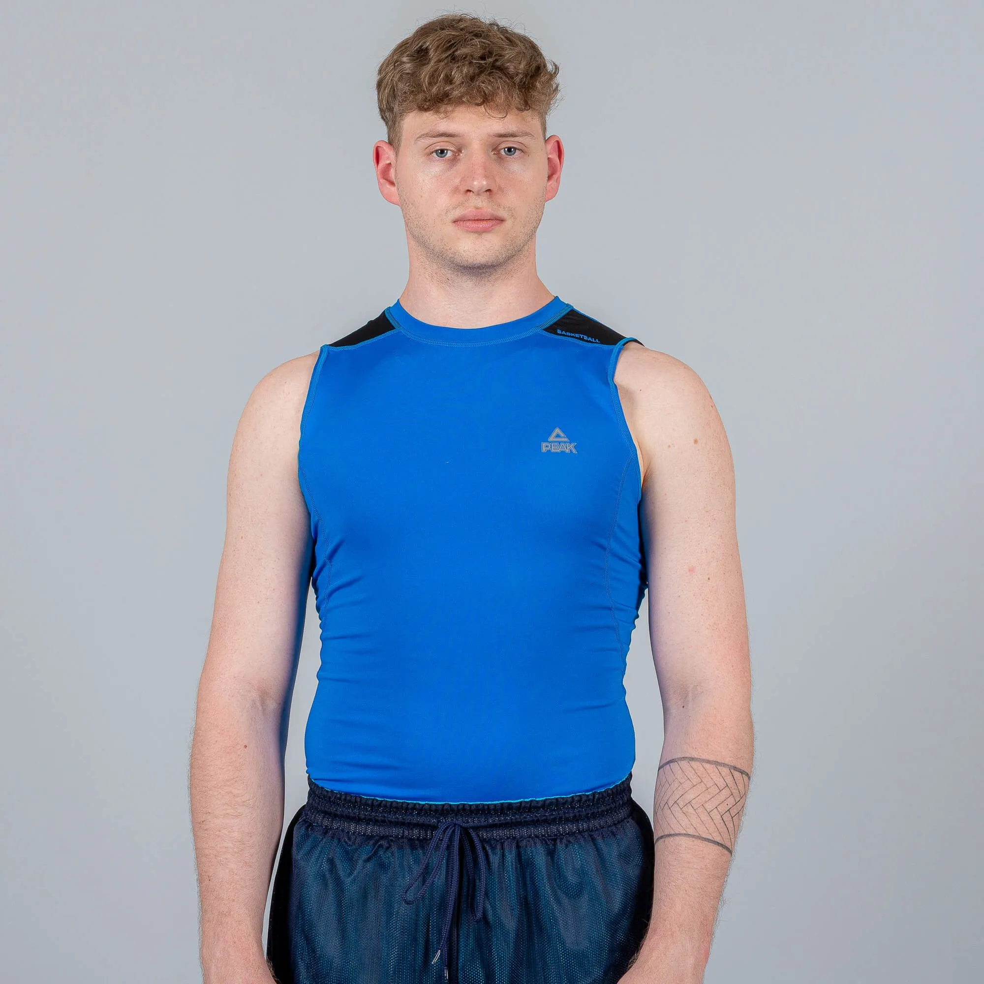 Funkčné basketbalové tielko PEAK BASKETBALL TRAINING SERIES VEST modré