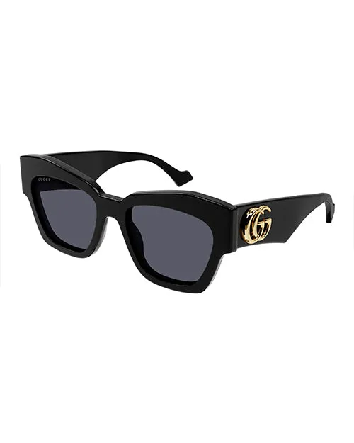 GUCCI | GG Logo Woman Sunglasses | Black