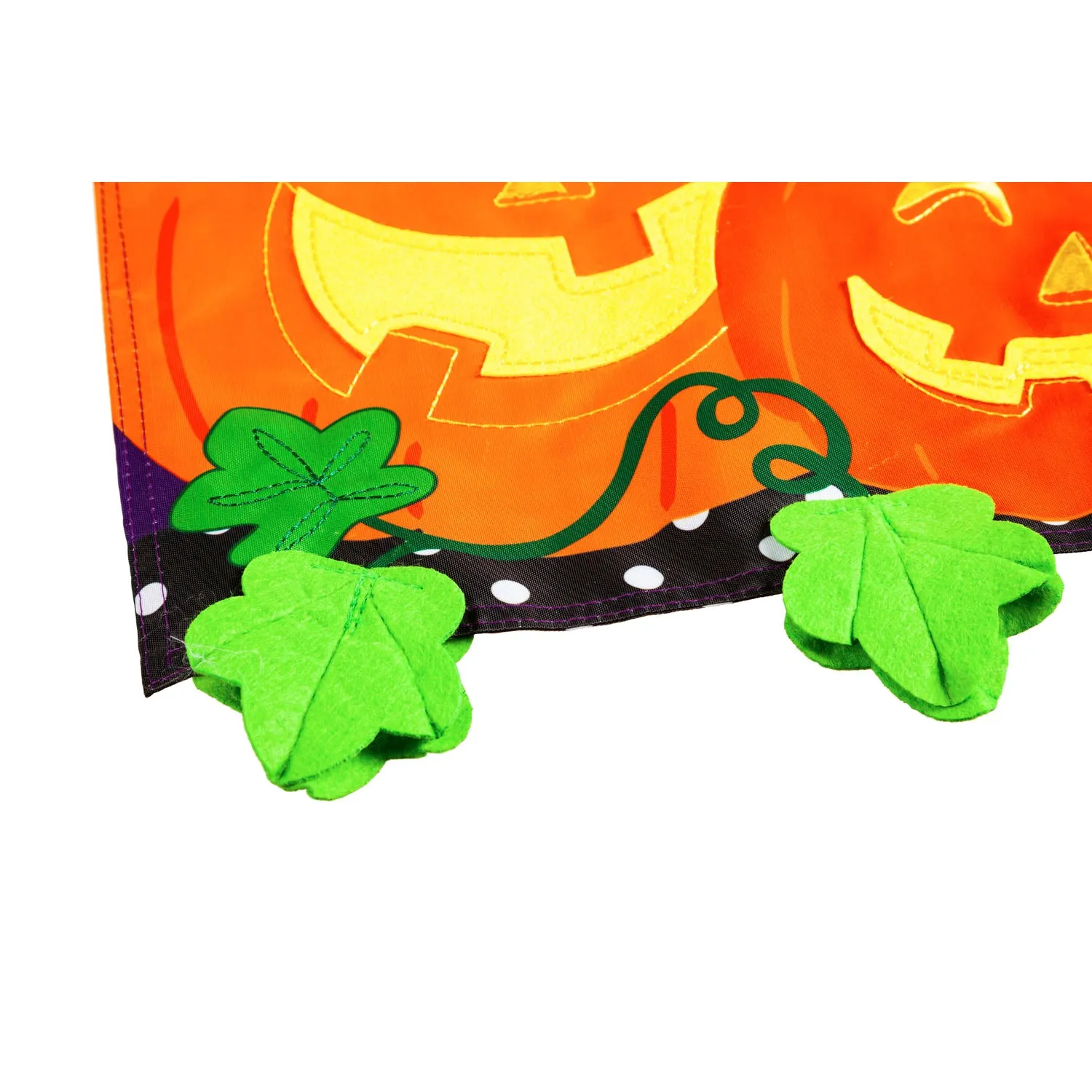 Halloween Jack-O-Lanterns Garden Applique Flag,169159