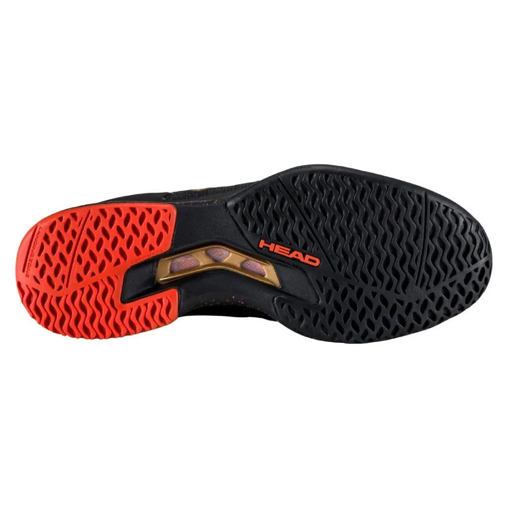 Head Sprint Pro 3.5 SF Men's Tennis Shoe (Black/Orange)