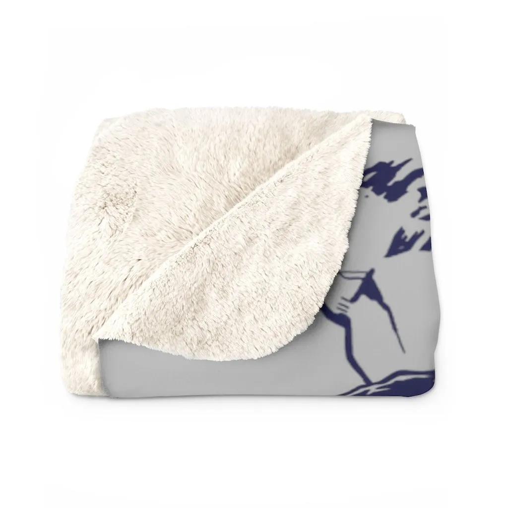 Legends of New England Football Sherpa Fleece Blanket