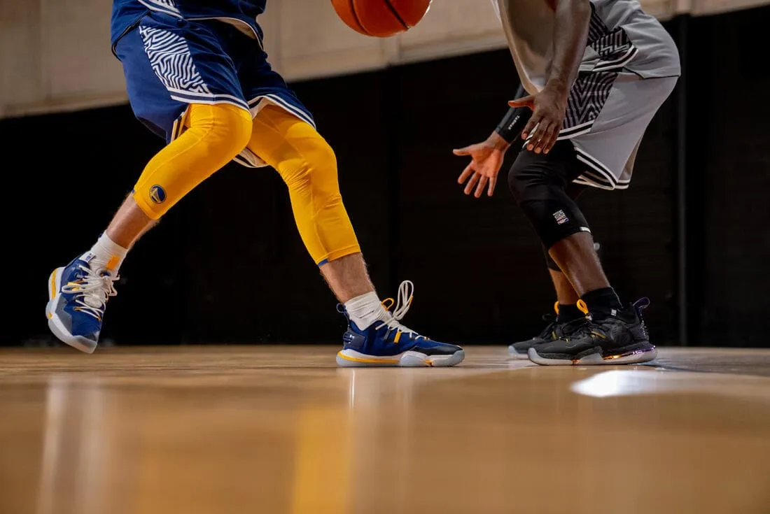 Legging 3/4 de basketball NBA Los Angeles Lakers Adulte - 500