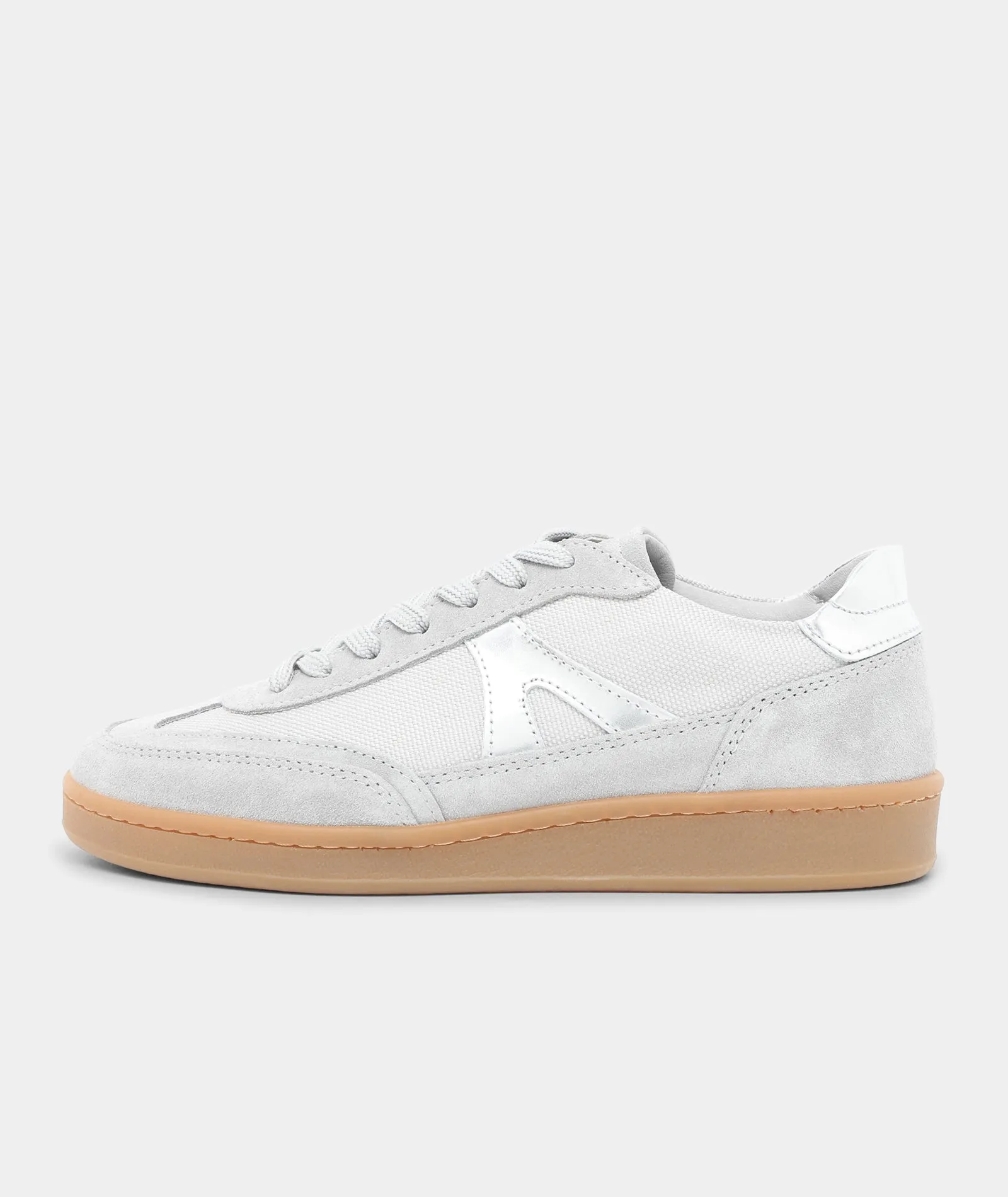 Liga - Light Grey/Silver Suede mix