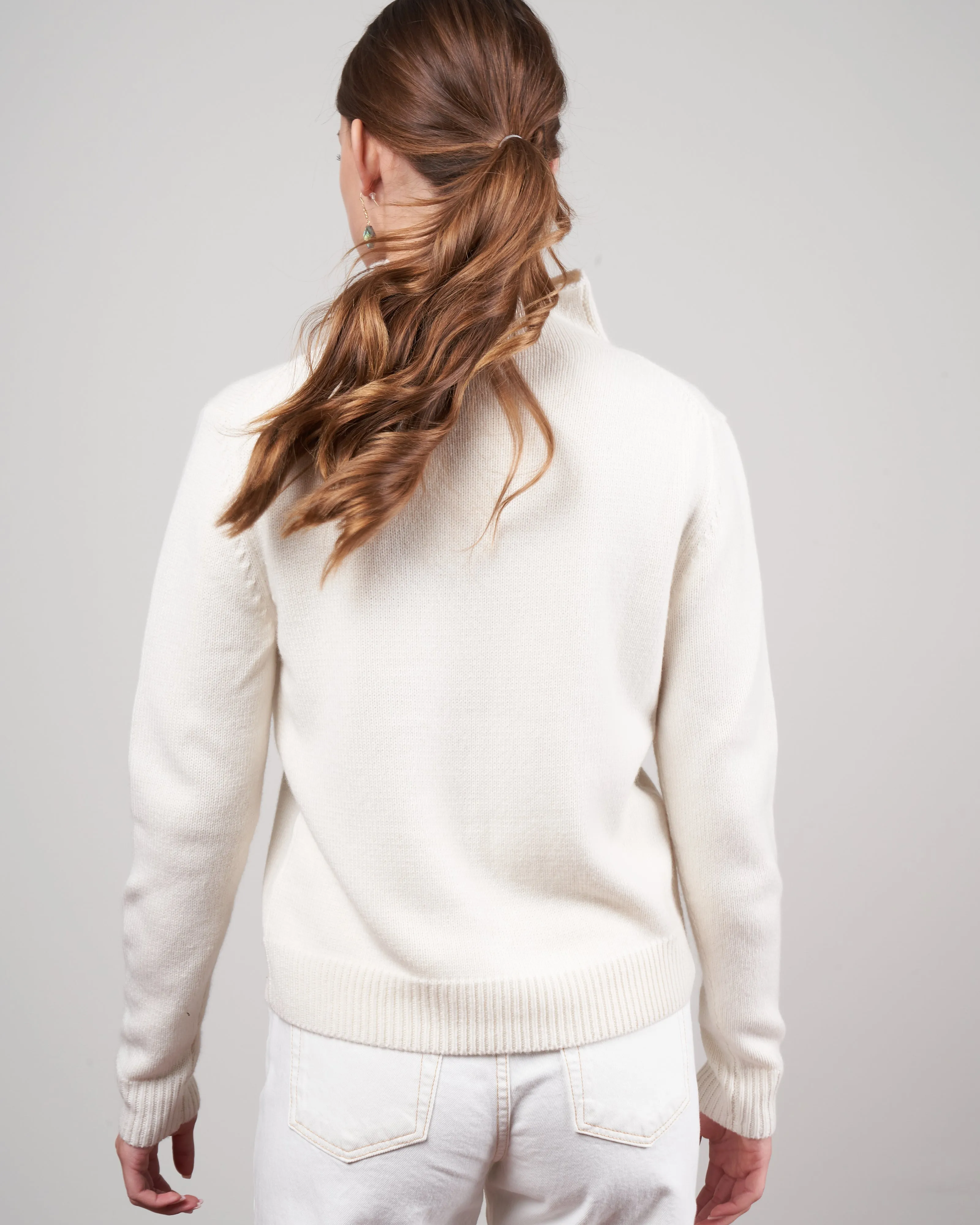marcario sweater - ivory