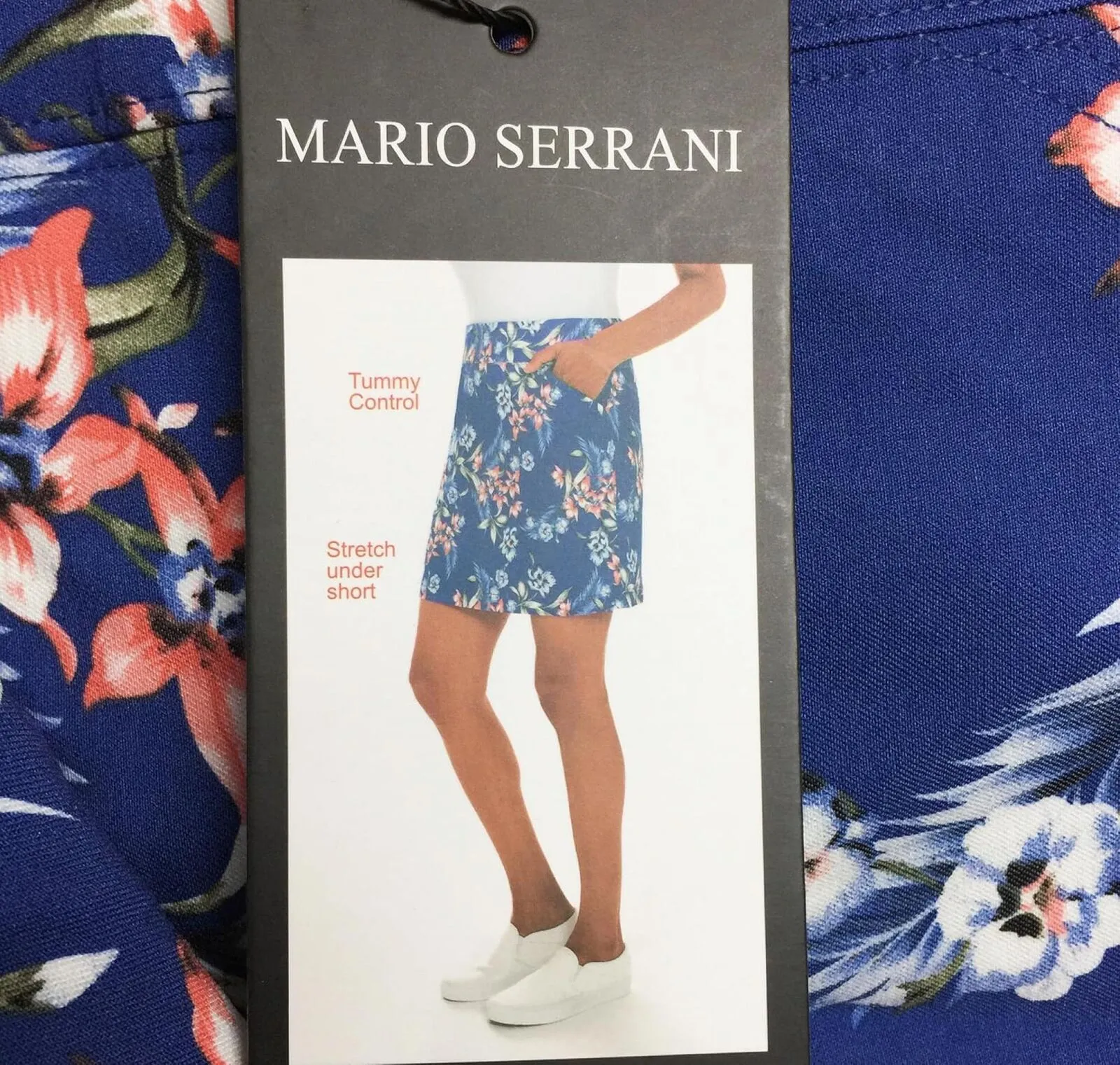 Mario Serrani Women's Tummy Control Comfort Stretch Skort 1746385