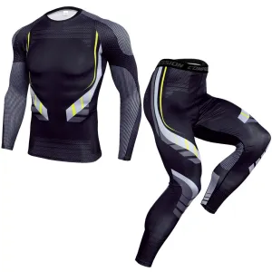 Men Running Compression Sets