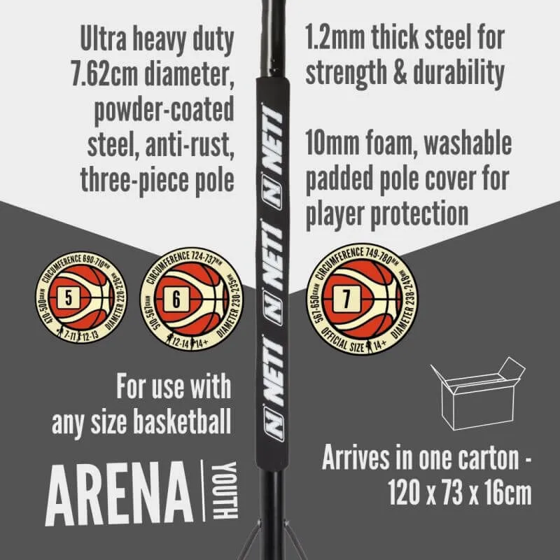 NET1 Arena Basketball Hoop