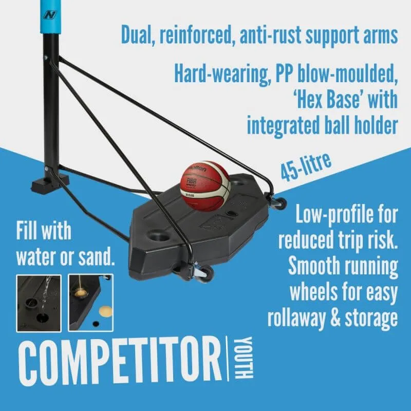 NET1 Competitor Basketball Hoop
