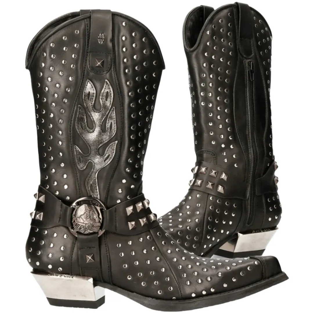 New Rock Cowboy Boots M.7928