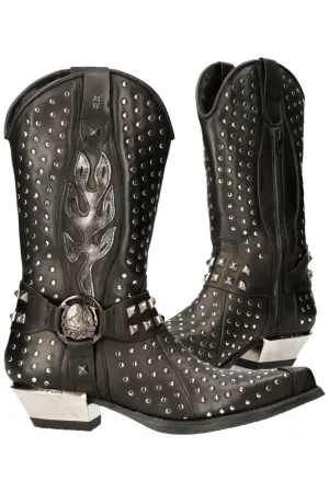 New Rock Cowboy Boots M.7928