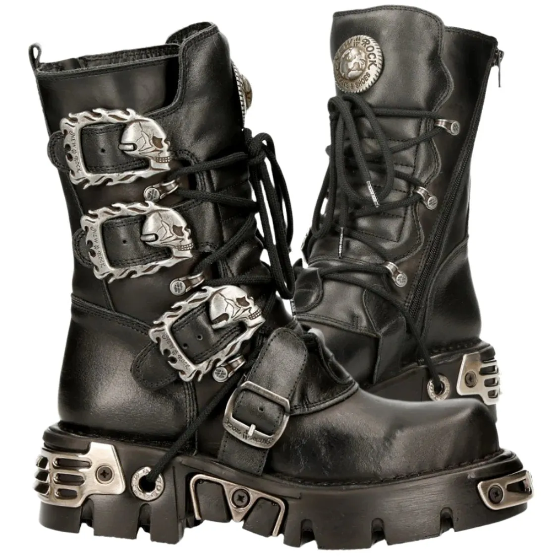 New Rock Metallic Boots M.391-S1