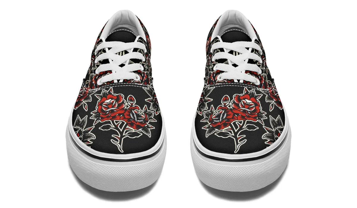 Pattern Rose Classic Shoes