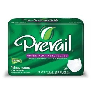 Prevail Adjustable Underwear - Small/Medium 72/case