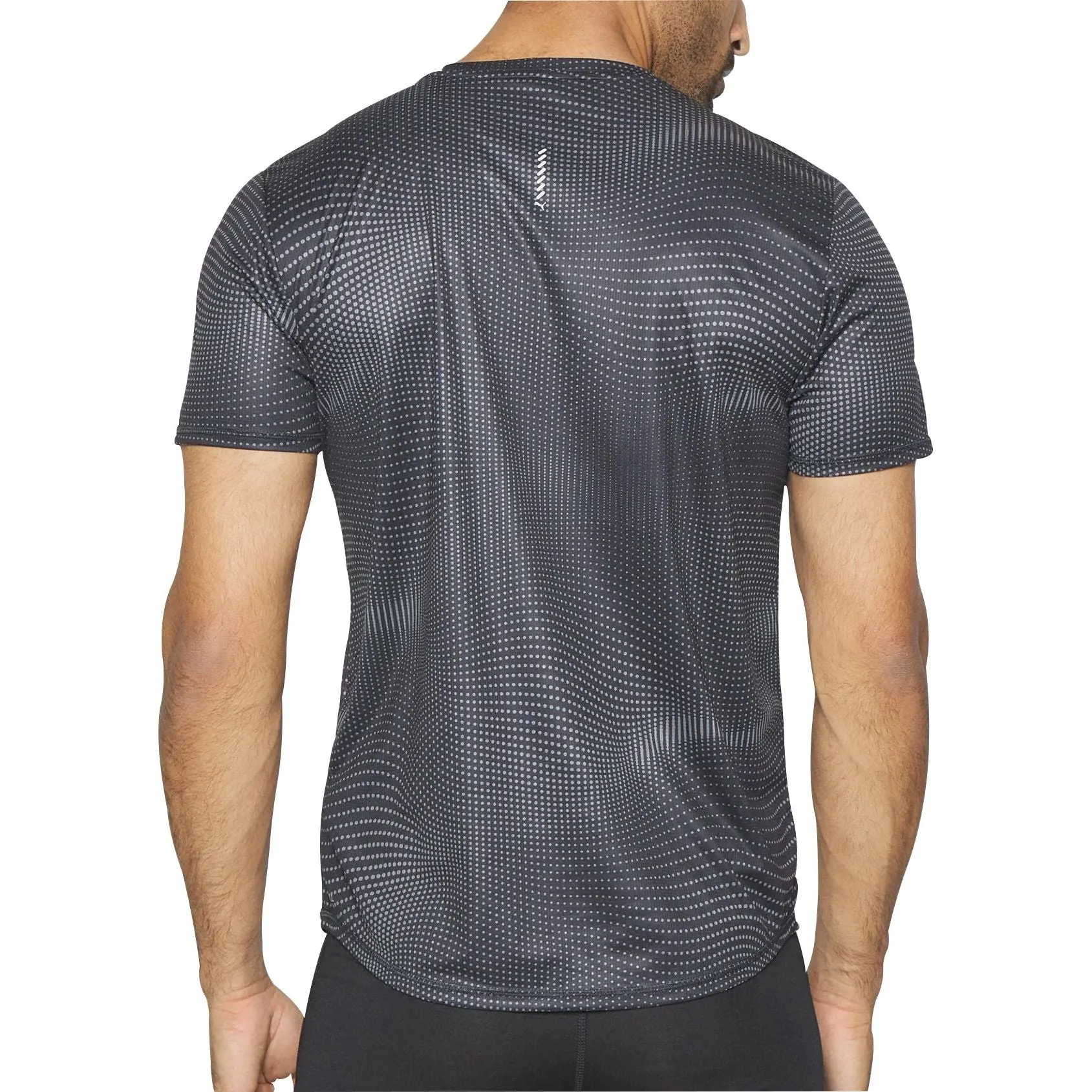 Puma Favourite Short Sleeve Mens Running Top - Black