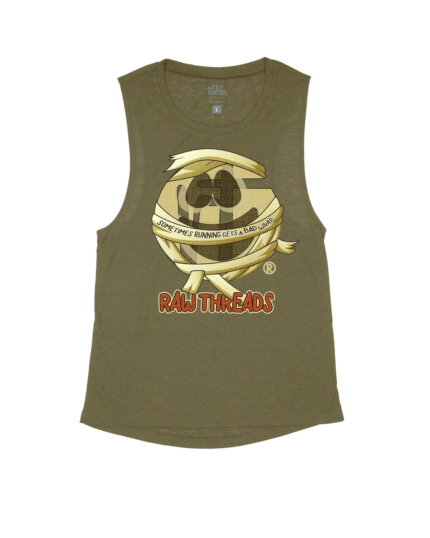 Raw Threads Mummy Logo