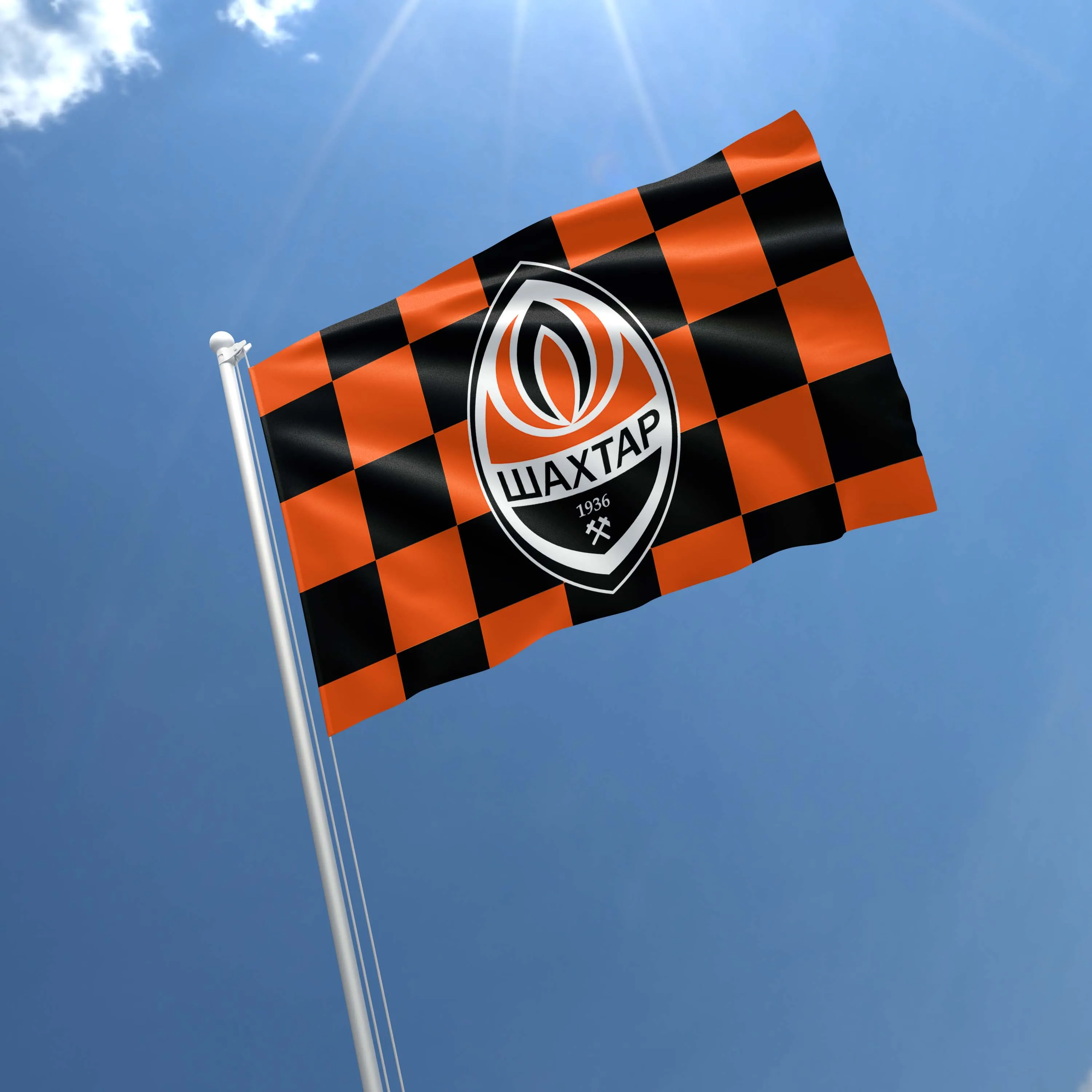 Ukraine Football Soccer Club FC Flag Banner
