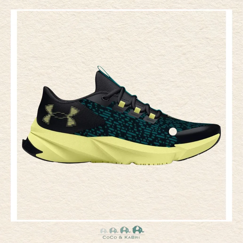 Under Armour: Boys' Grade School Scramjet 5 Running Shoes - Yellow/Black (X1-132)