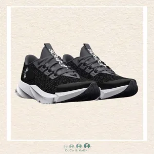 Under Armour: Boys' Grade School UA Scramjet 5 Running Shoes - Black (Y2-71)