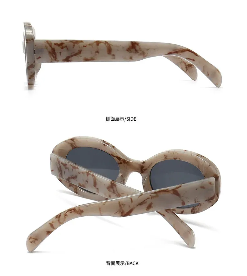 Vintage Classic Oval Female Shades