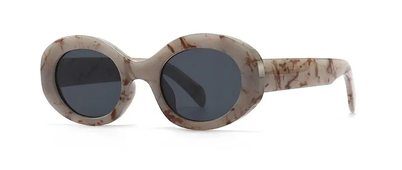 Vintage Classic Oval Female Shades