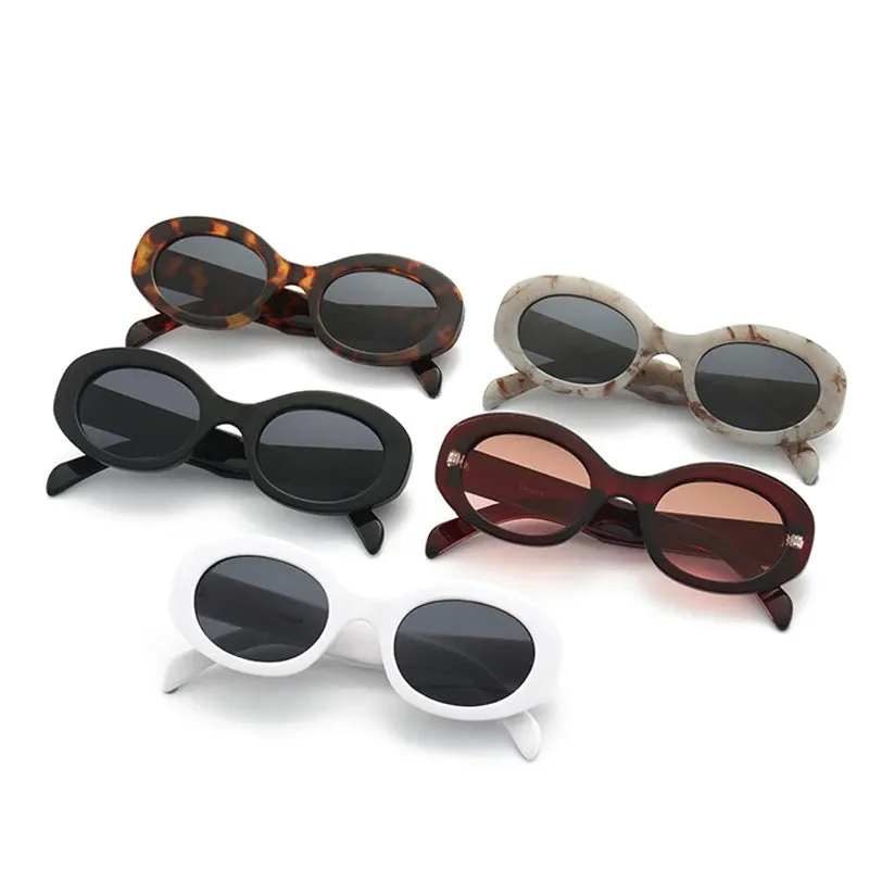 Vintage Classic Oval Female Shades