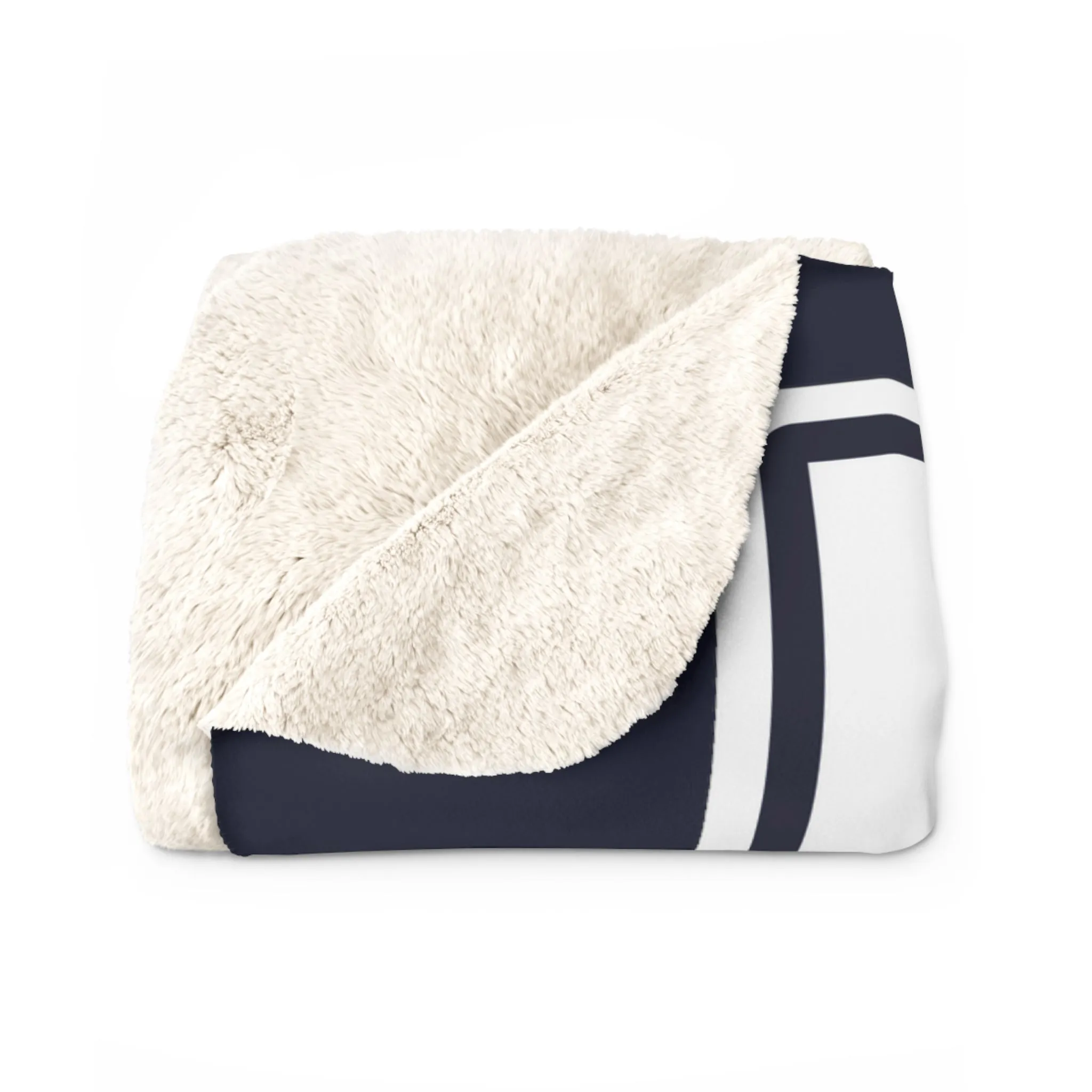 Welcome To Foxboro Sign Sherpa Fleece Blanket