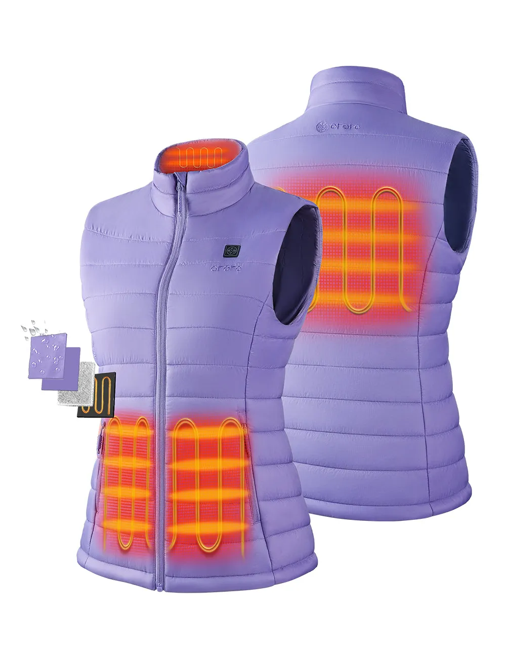Women's Classic Heated Vest - New Colours